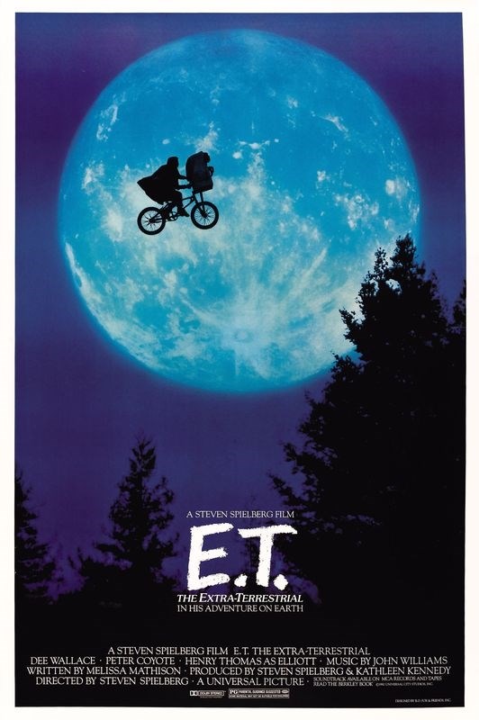 

Постер к фильму "Инопланетянин" (E.T. the Extra-Terrestrial) 50x70 см