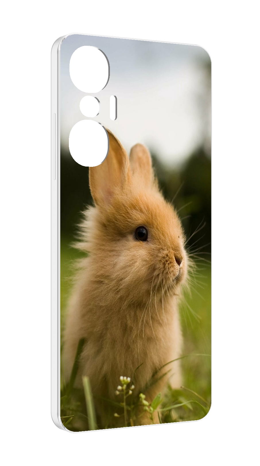 

Чехол MyPads Кролик для Infinix Hot 20S противоударный, Tocco