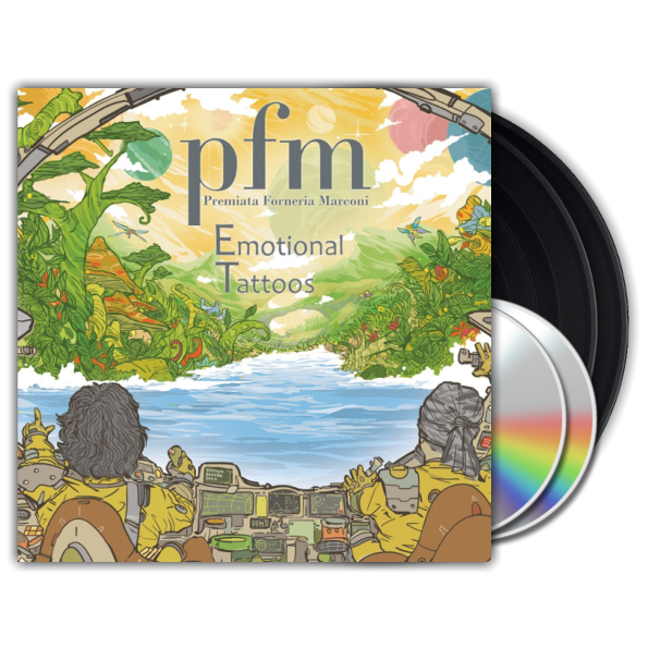 

PREMIATA FORNERIA MARCONI — Emotional Tattoos (2LP+CD)