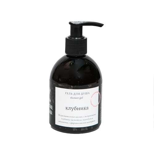 фото Гель для душа "клубника", 250 мл краснополянская косметика