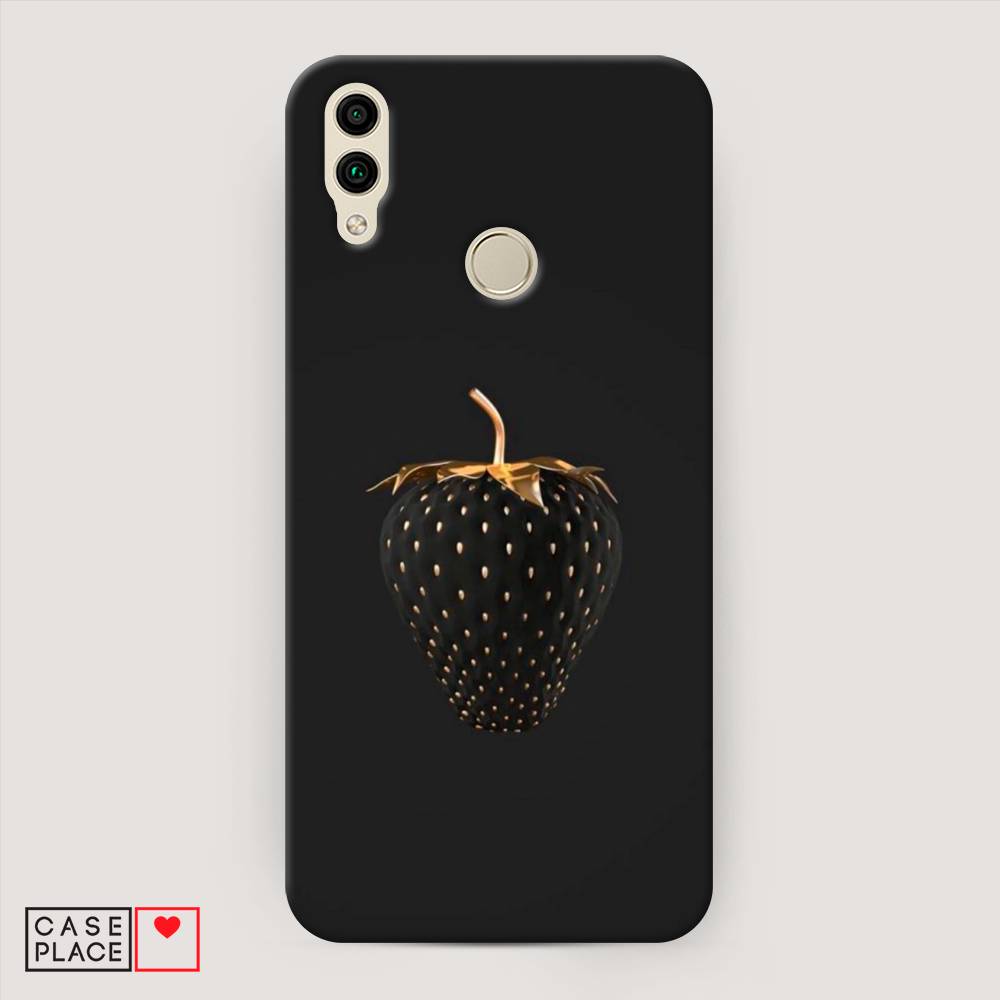 

Чехол Awog "Черно-золотая клубника" для Honor 8C, 67120-7