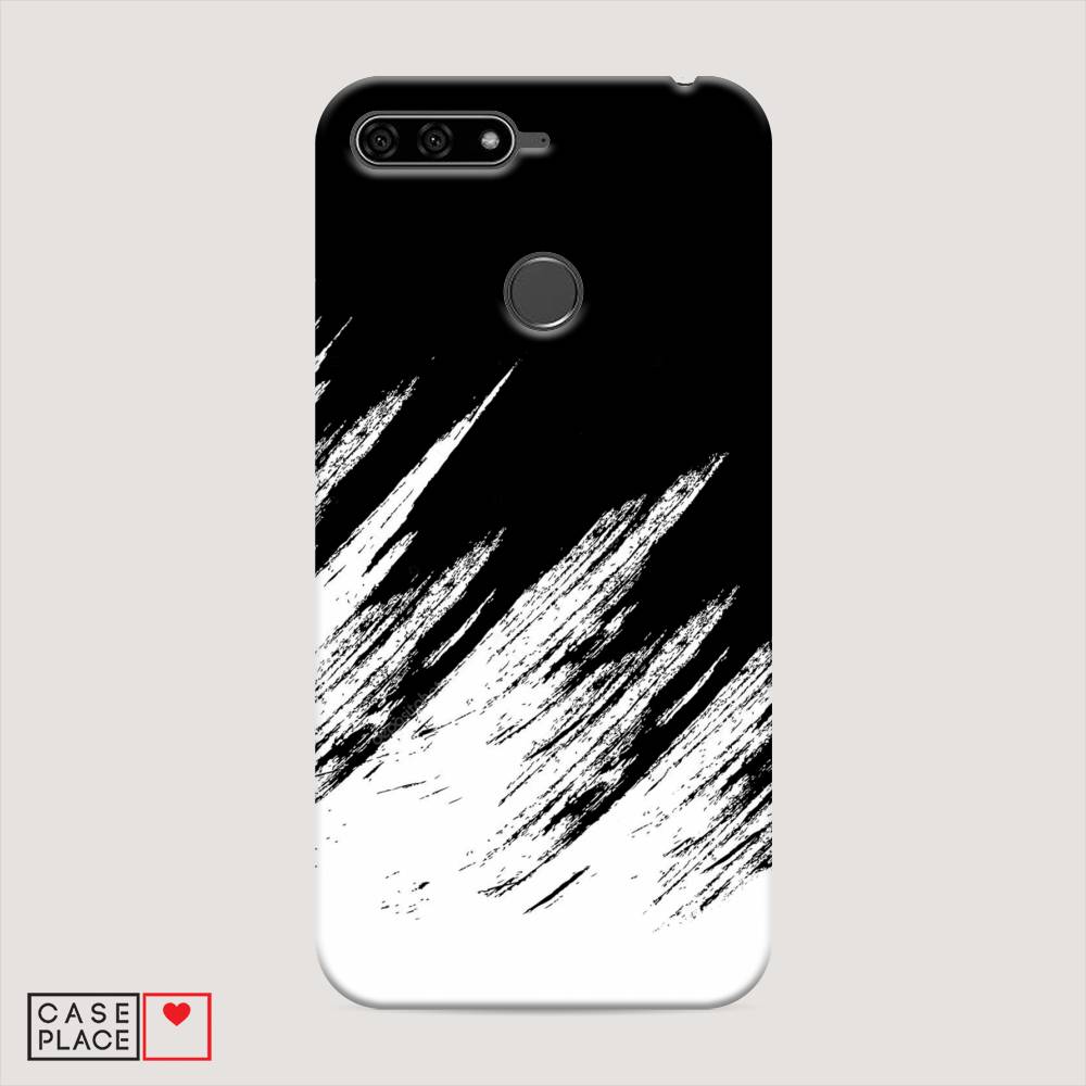 

Чехол Awog "Черно белые брызги" для Huawei Y6 Prime 2018, 65720-2