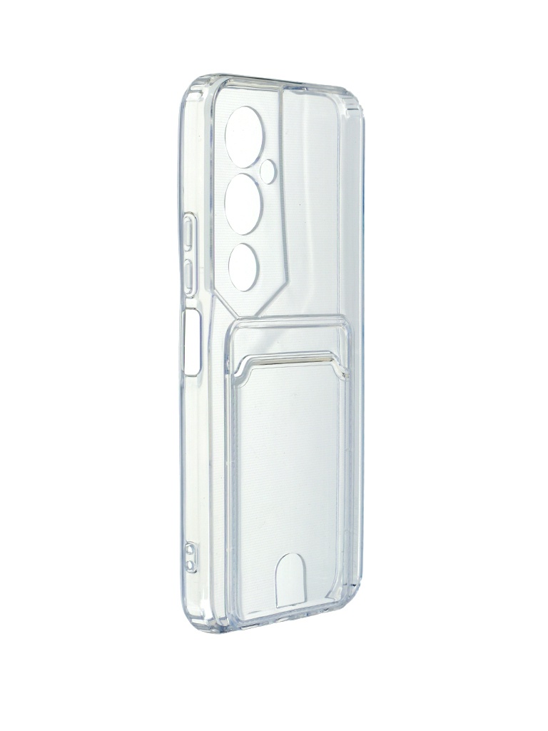 фото Чехол neypo для tecno pova 4 pro pocket silicone с карманом transparent acs57803