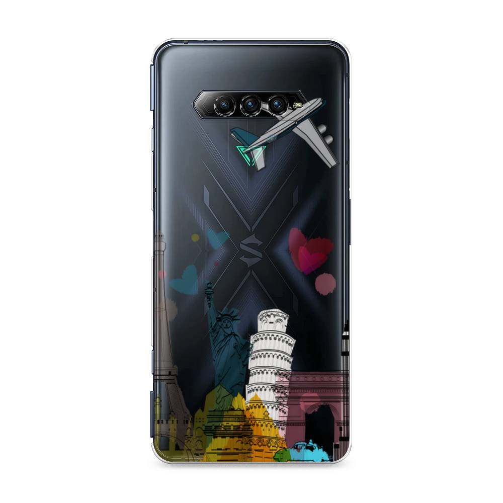 

Чехол Awog на Xiaomi Black Shark 4 pro "Самолет путешествий", Желтый, 317650-10