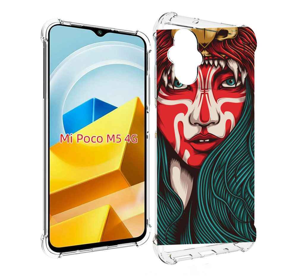 

Чехол MyPads Tocco для Xiaomi M5 девушка-в-маскировке, Прозрачный, Tocco