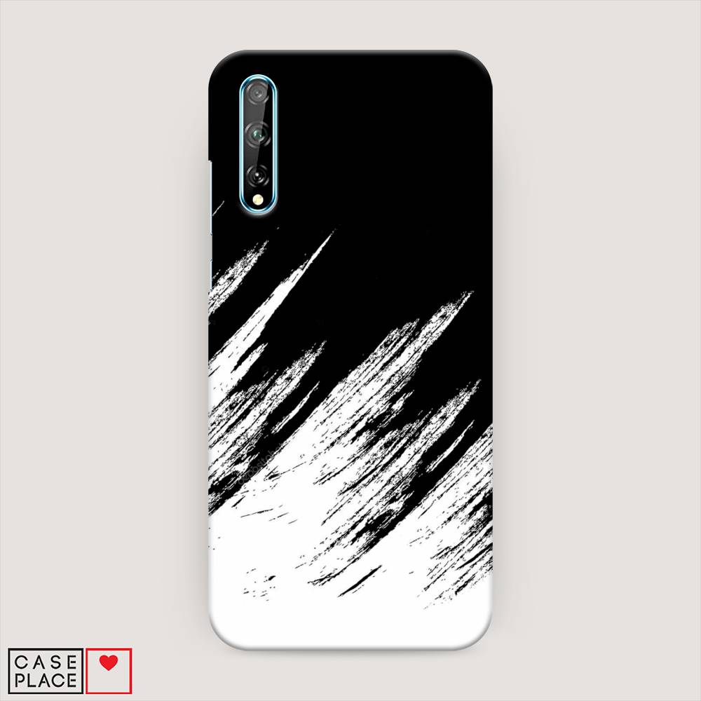 

Чехол Awog "Черно белые брызги" для Huawei P Smart S