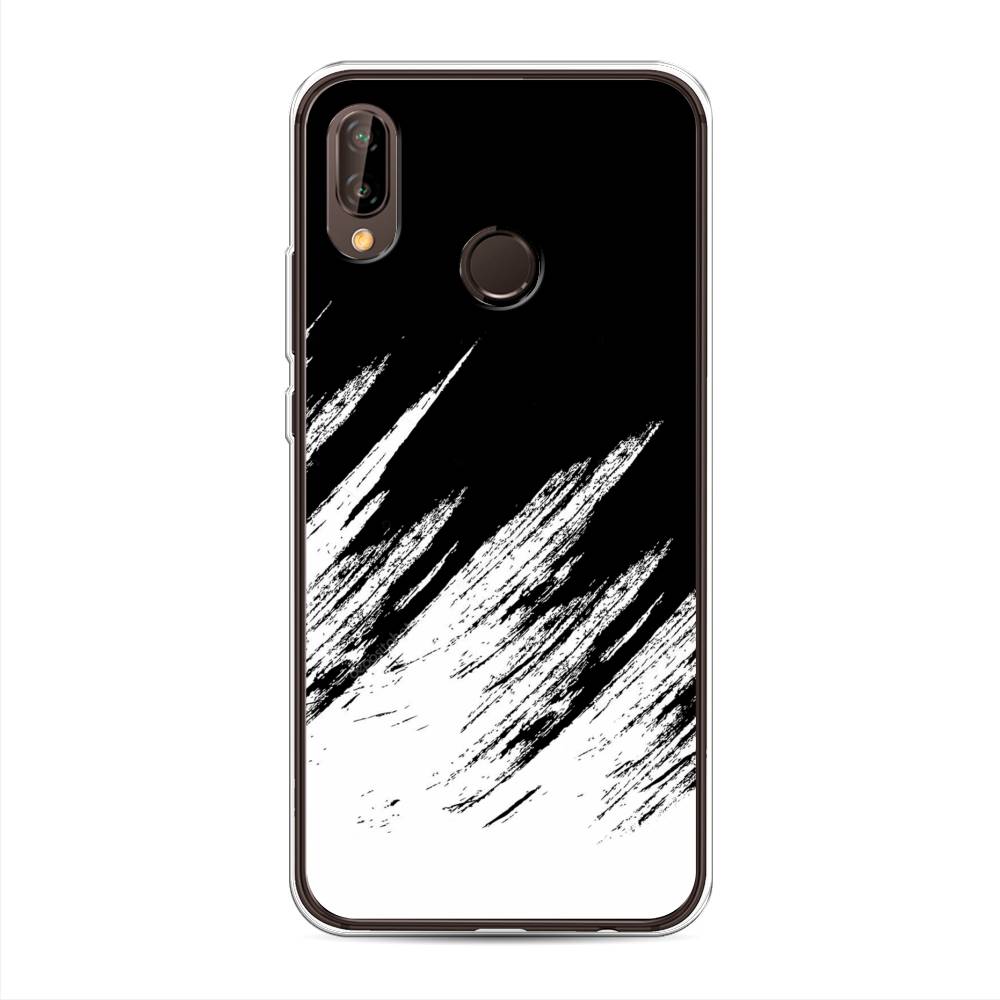 

Чехол Awog "Черно белые брызги" для Huawei Nova 3