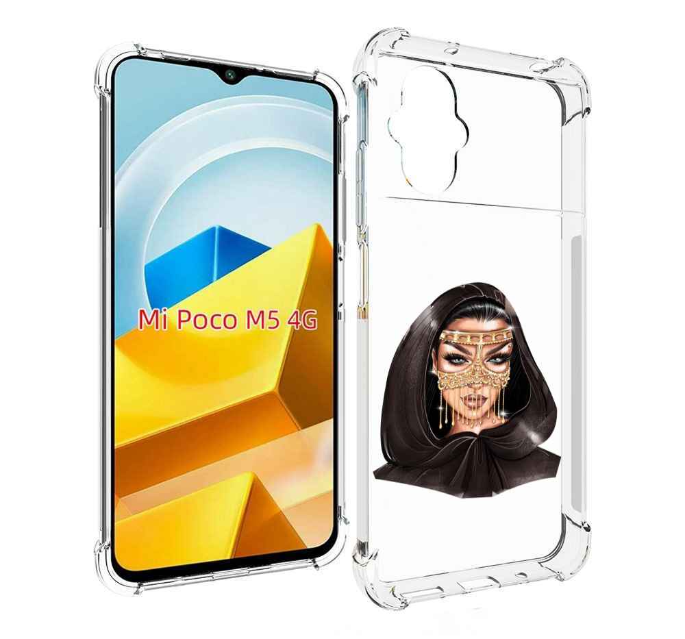 

Чехол MyPads Tocco для Xiaomi M5 девушка-в-золотой-маске, Прозрачный, Tocco