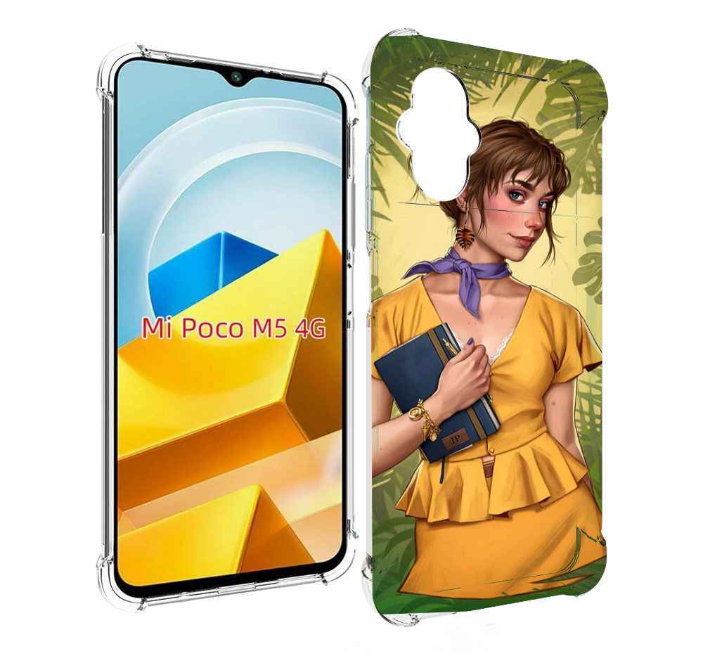 

Чехол MyPads Tocco для Xiaomi M5 девушка-в-зелени женский, Прозрачный, Tocco