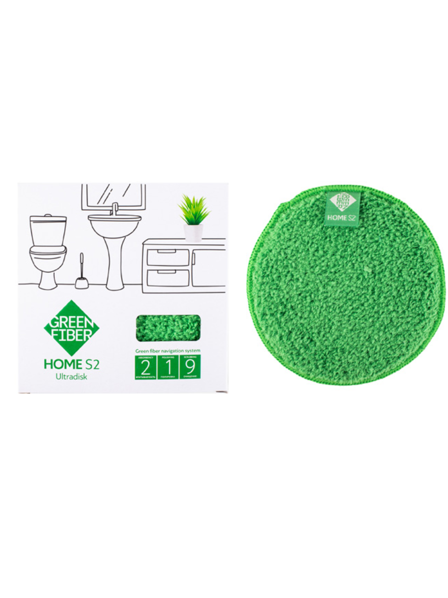 Диск GreenWay 6019 Fiber Home S2 инволвер салфетка зеленая