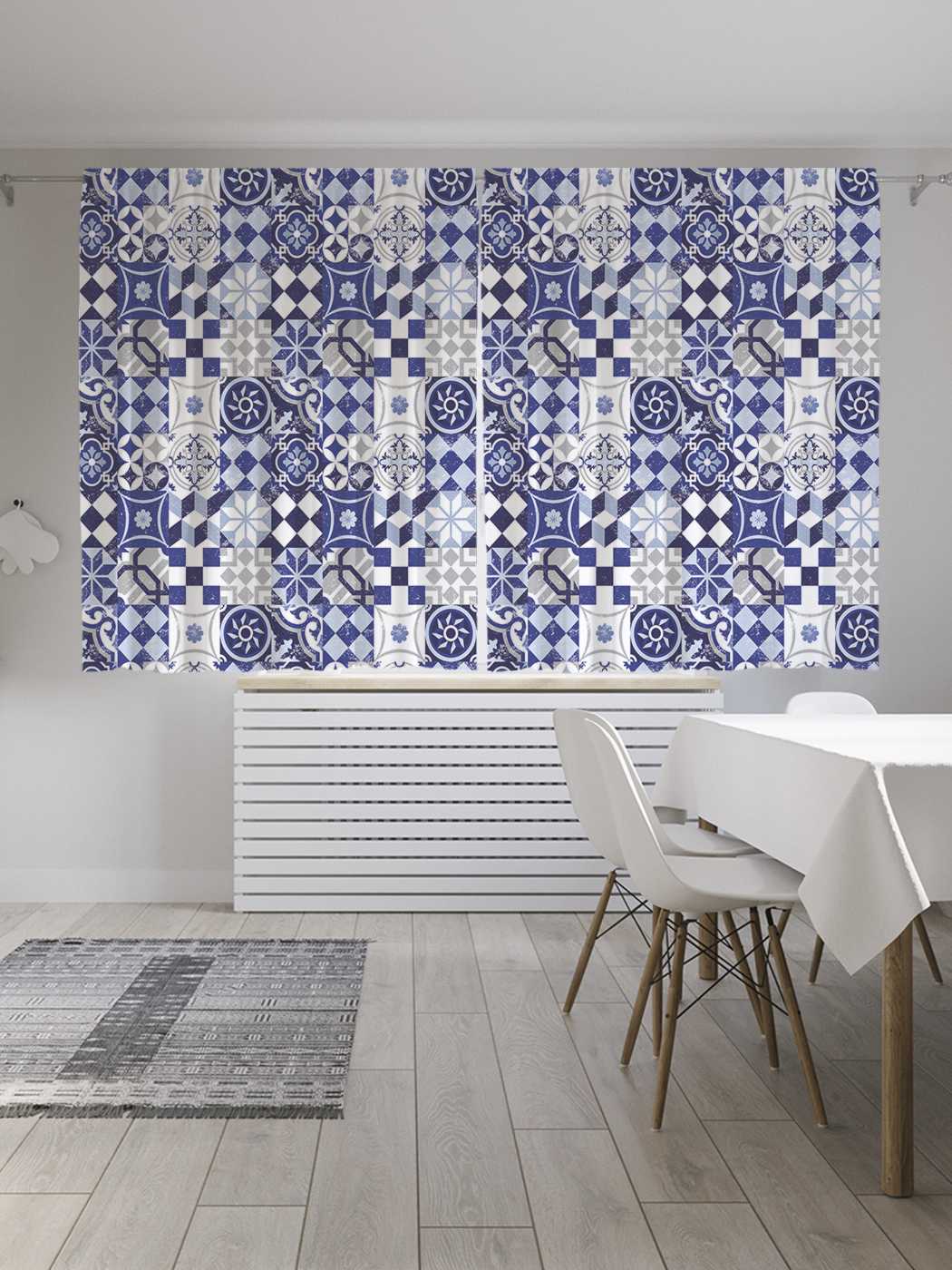 

Классические шторы JoyArty "Марокканское полотно", Oxford DeLux, 2 полотна 145x180 см, Марокканское полотно