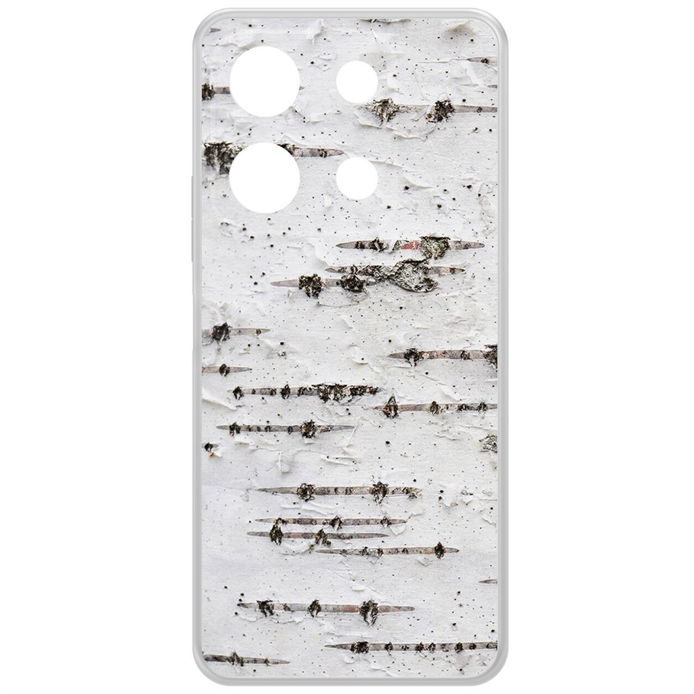

Чехол-накладка Krutoff Clear Case Березка для INFINIX Note 30i, Прозрачный
