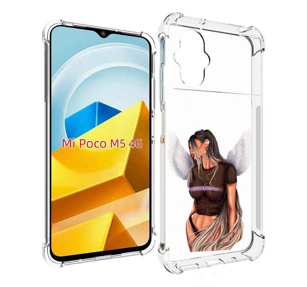 

Чехол MyPads Tocco для Xiaomi M5 девушка-ангел-с-крыльями женский, Прозрачный, Tocco