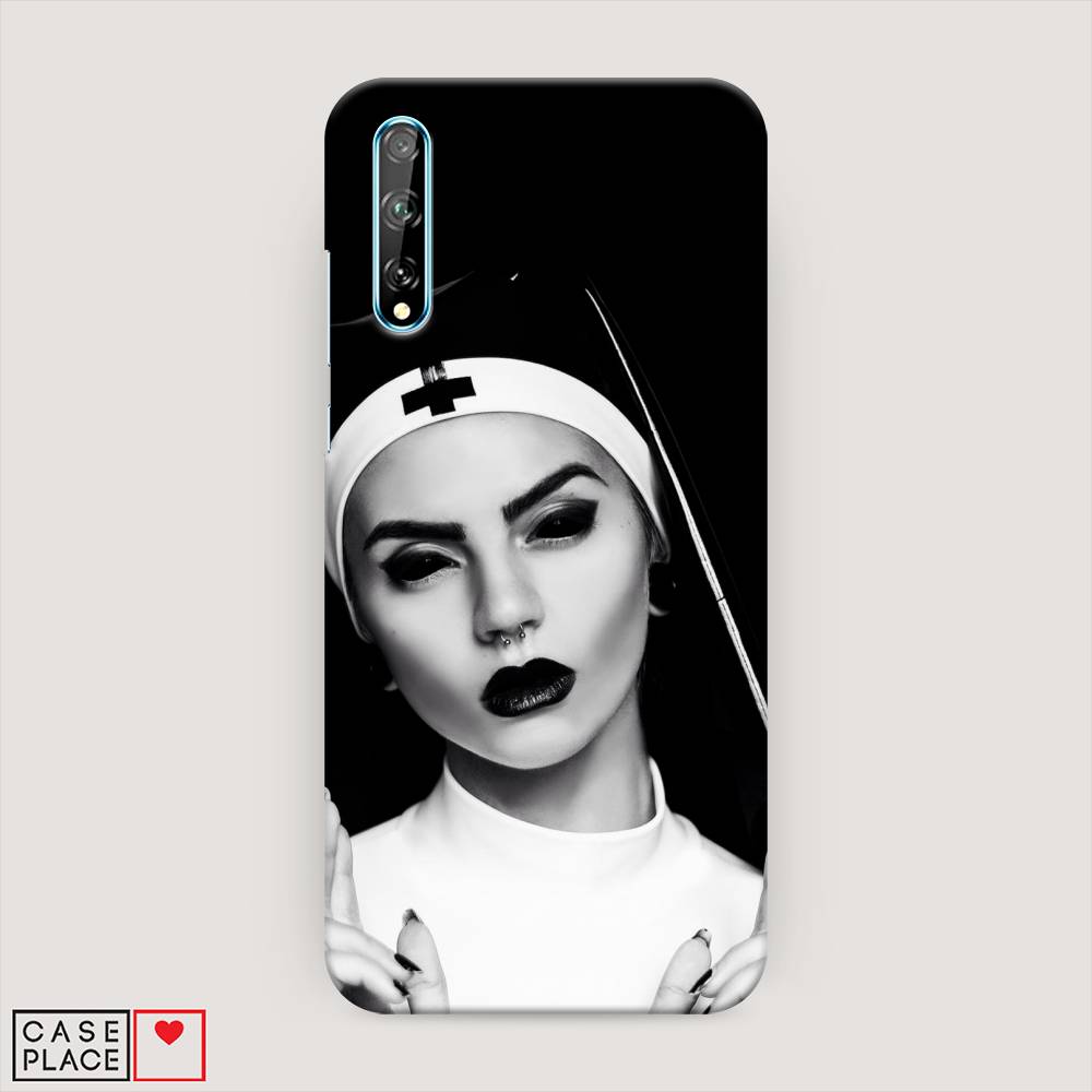 

Чехол Awog "Черная монашка" для Huawei Y8p