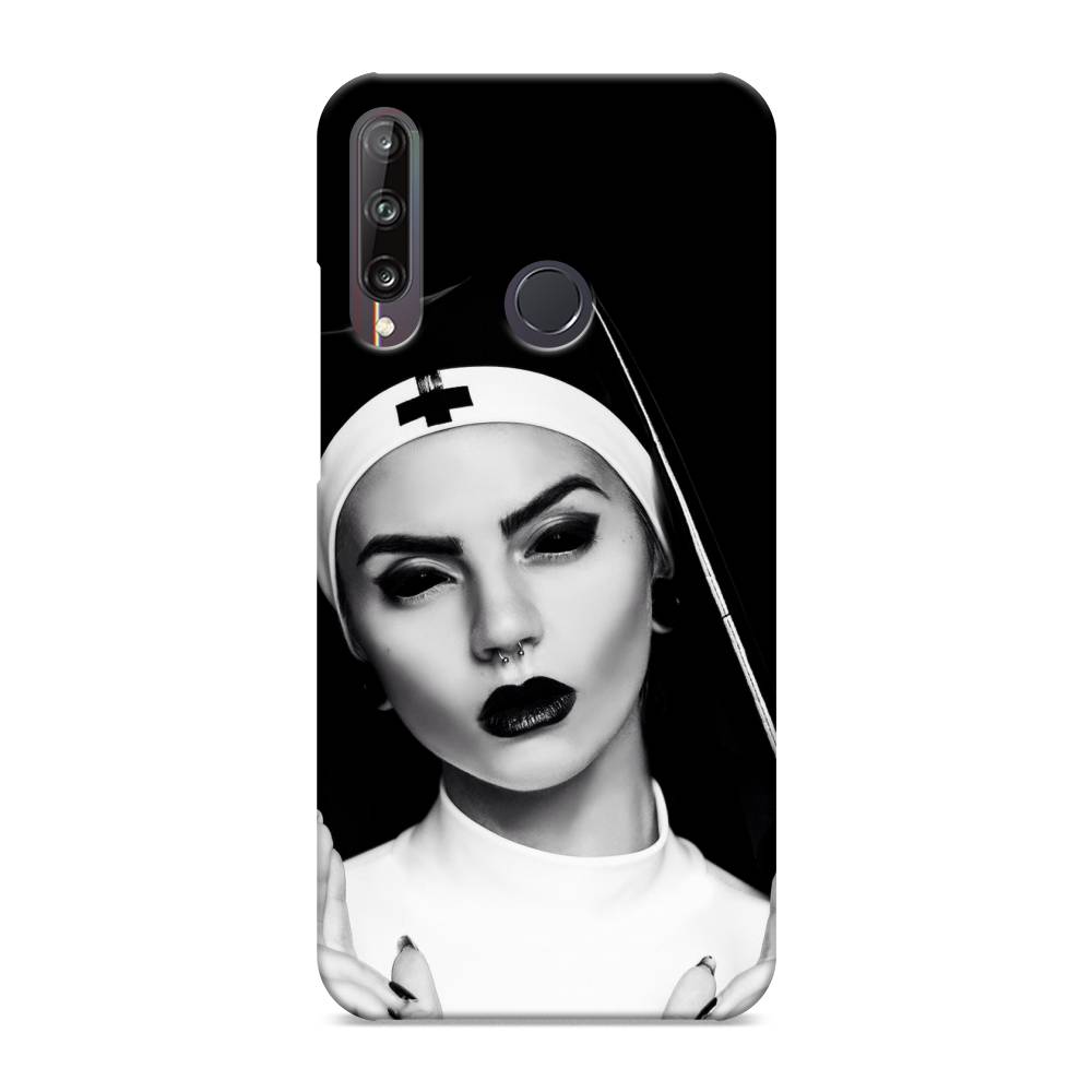 

Чехол Awog "Черная монашка" для Huawei Y7p, 6103320-7