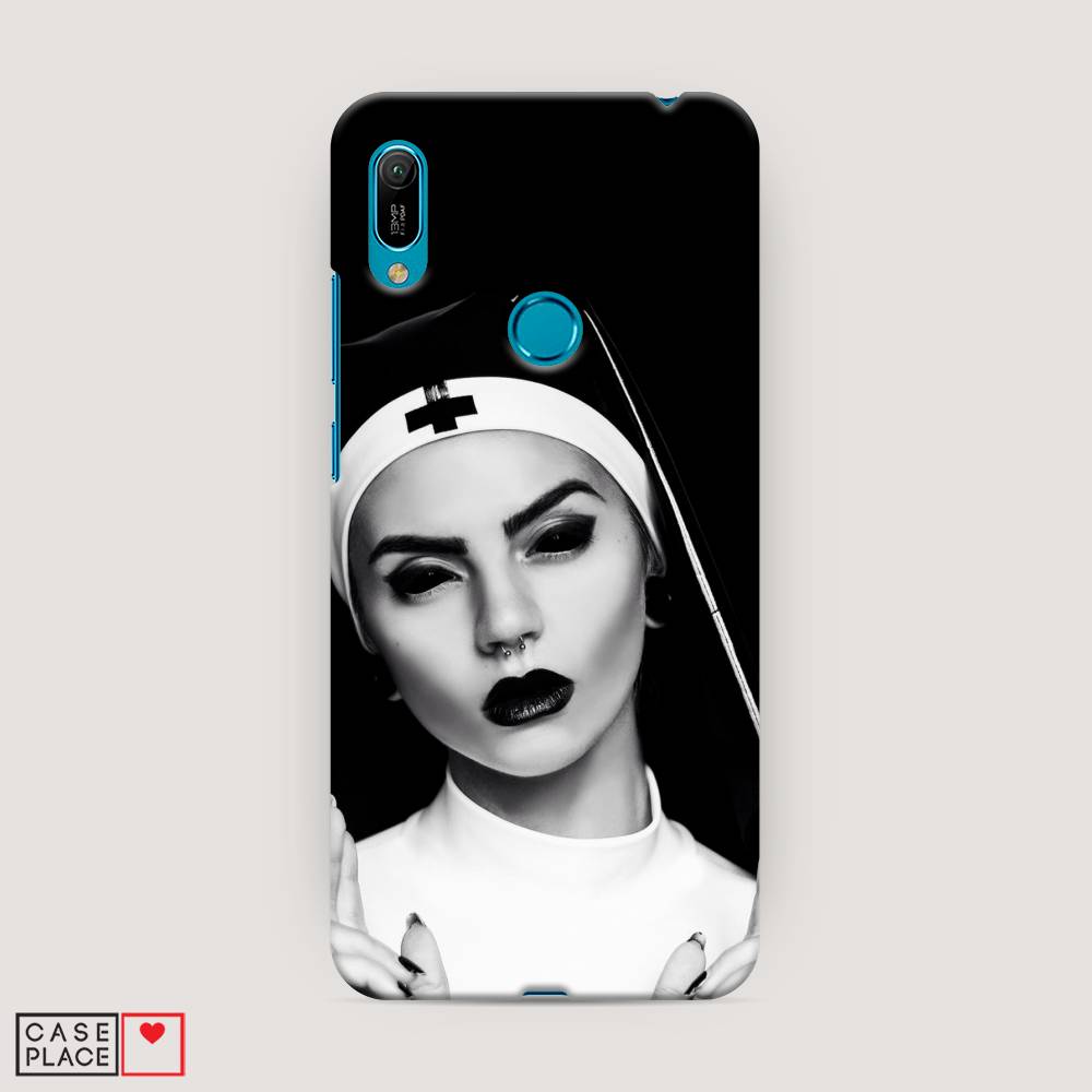 

Чехол Awog "Черная монашка" для Huawei Y6 2019