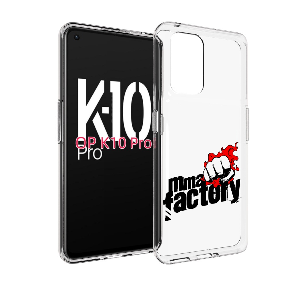 

Чехол MyPads Единоборства ММА для OPPO K10 Pro, Прозрачный, Tocco
