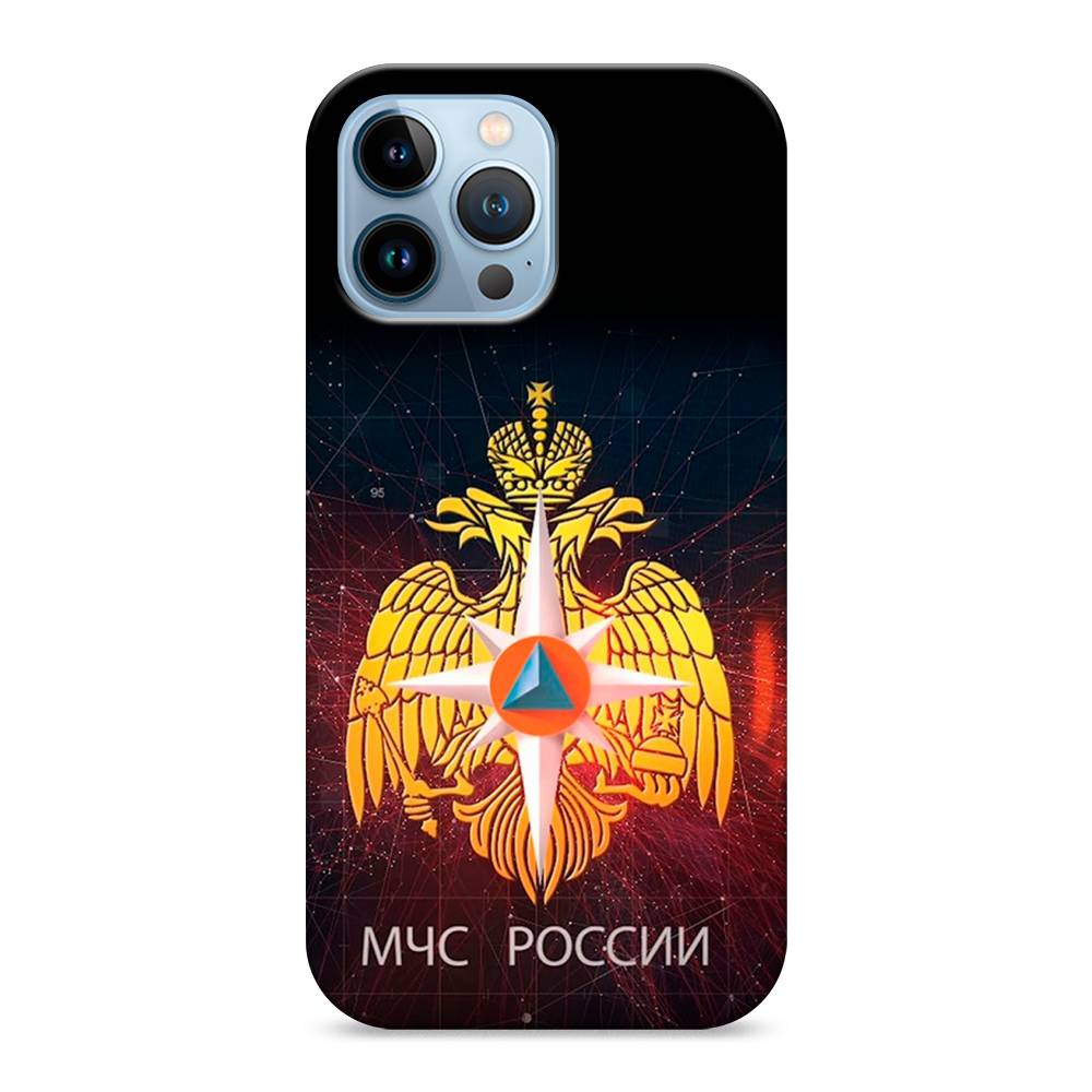 фото Пластиковый чехол "мчс россии" на apple iphone 13 pro max awog