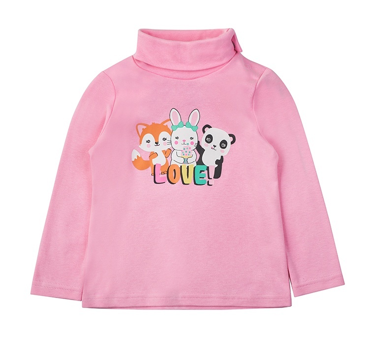 

Водолазка детская Kari Baby AW24B13803202, светло-розовый, 80, 234494