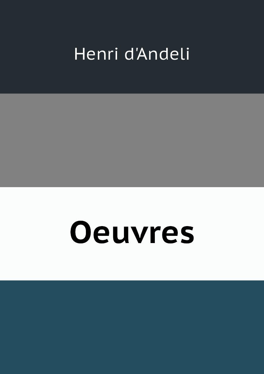 

Oeuvres