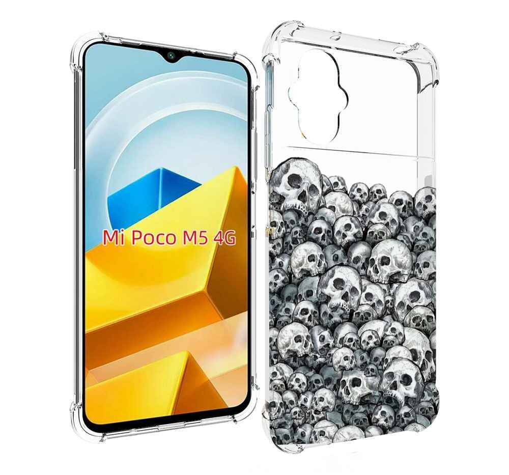 

Чехол MyPads Tocco для Xiaomi M5 гора из черепов, Прозрачный, Tocco