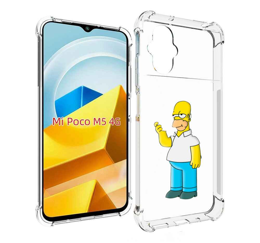 

Чехол MyPads Tocco для Xiaomi M5 гомер-симпсон, Прозрачный, Tocco