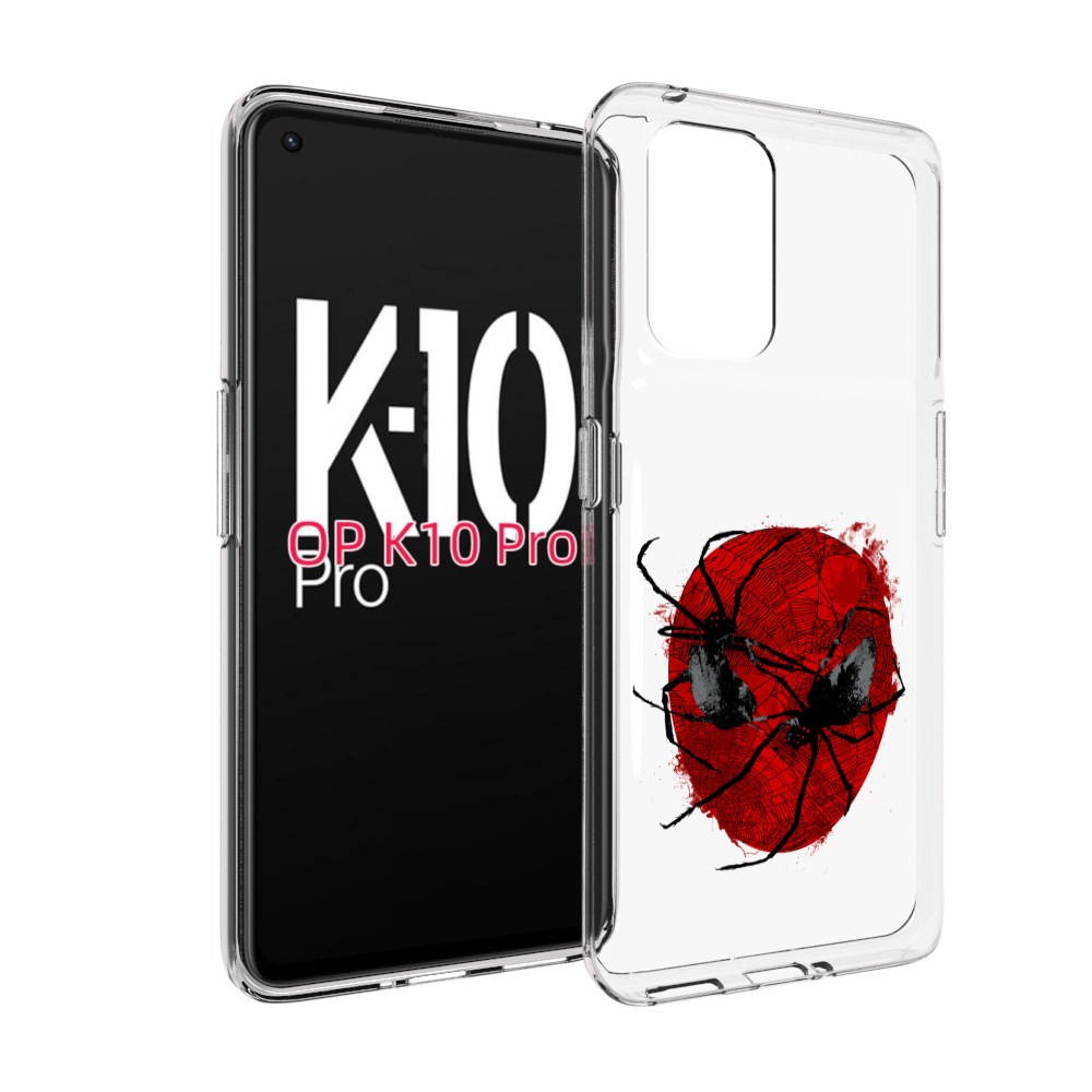 

Чехол MyPads человек паук для OPPO K10 Pro, Прозрачный, Tocco