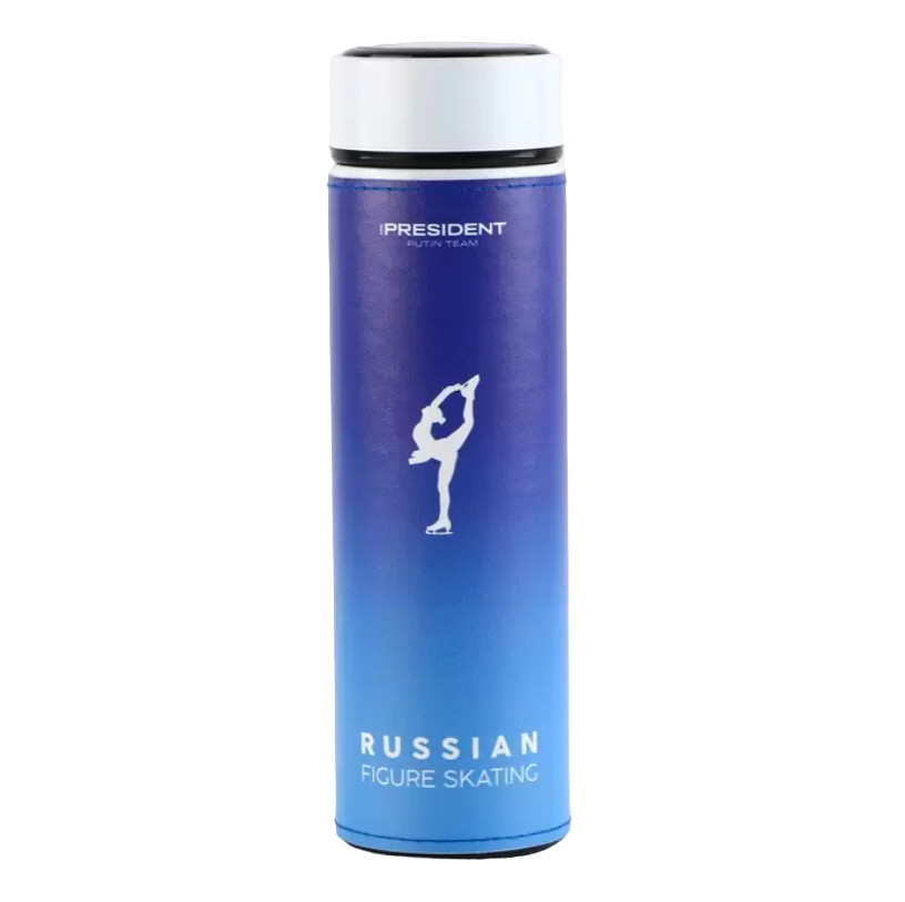

Термос "Russian Figure skating", 500 мл, Синий, Mr. President Putin team