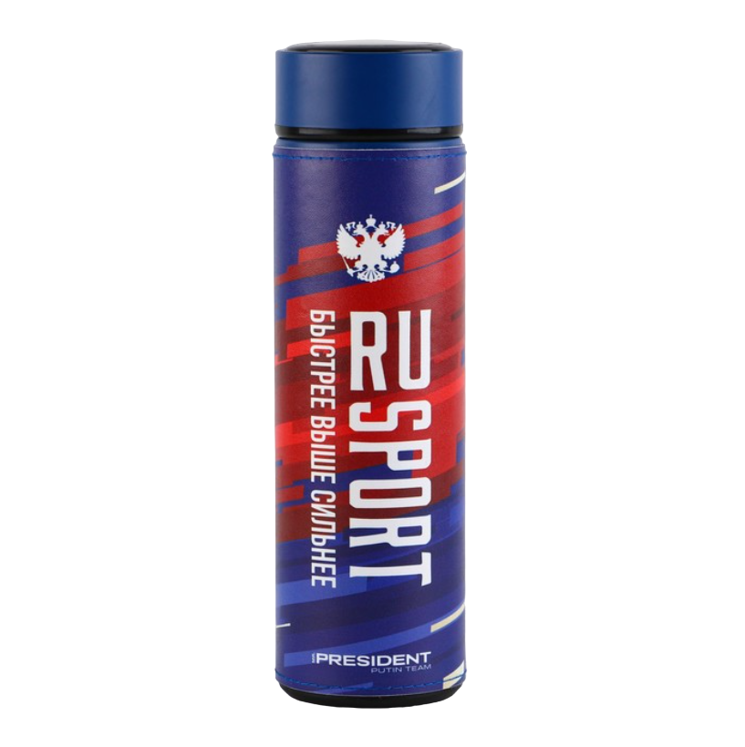 

Термос "Ru Sport", 500 мл, Синий, Mr. President Putin team