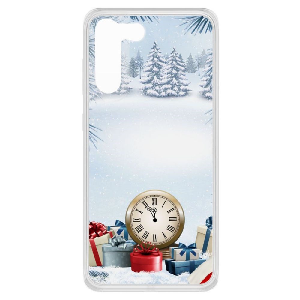 фото Чехол-накладка krutoff clear case 5 минут для samsung galaxy s21 fe (g990)