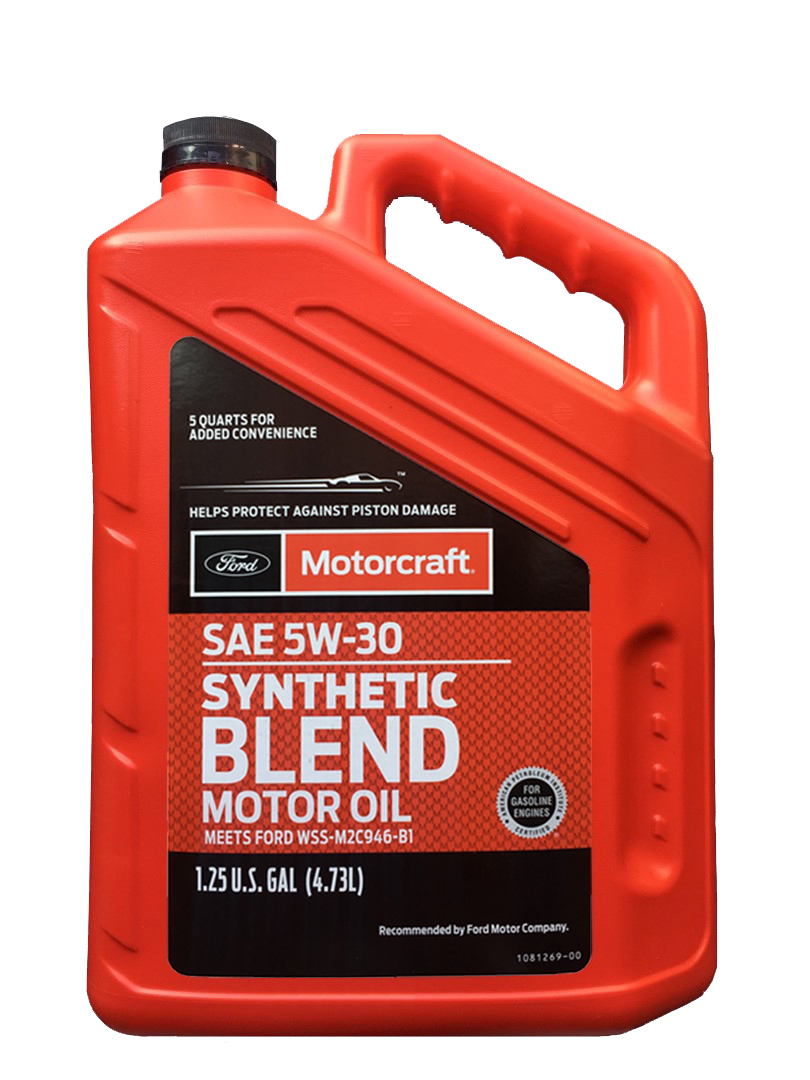 Моторное масло Motorcraft Premium Synthetic Blend Motor Oil 5W30 4,73л