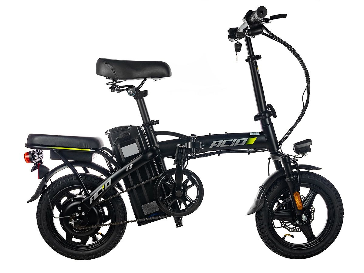 Электровелосипед ACID E8-20A рама One Size 2024 года черный