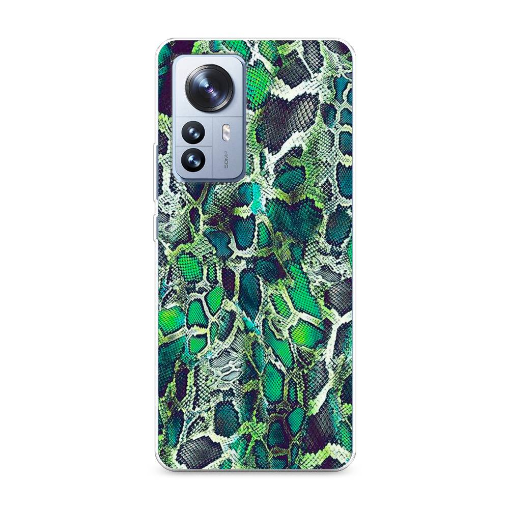

Чехол Awog на Xiaomi 12 Pro "Зеленая кожа змеи", Разноцветный, 314450-3