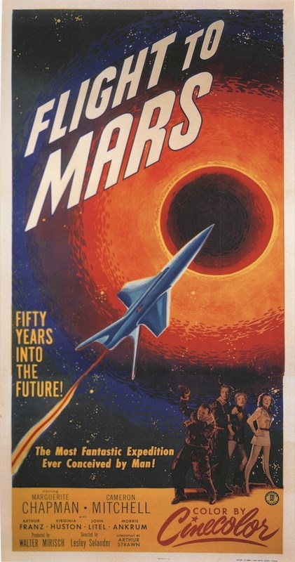 

Постер к фильму "Полет на Марс" (Flight to Mars) A3