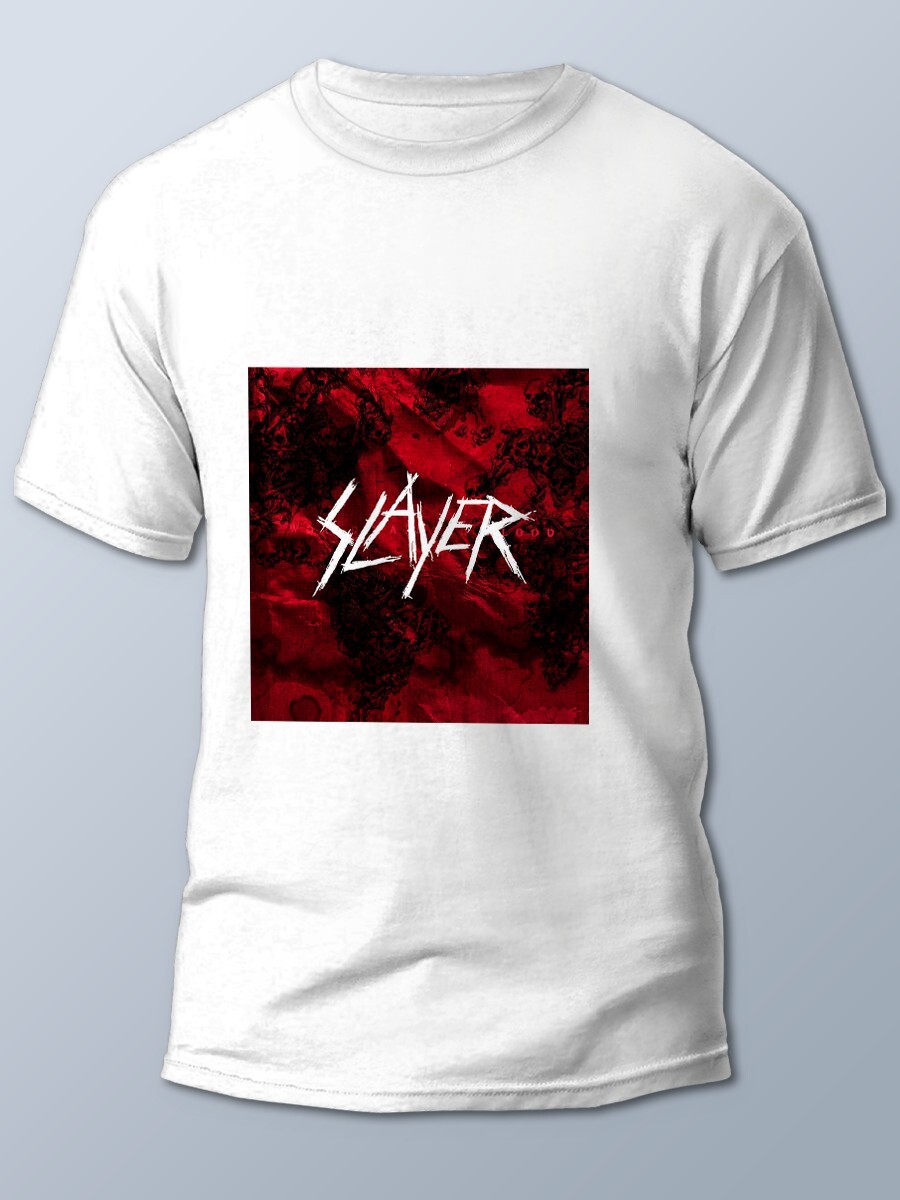 Футболка унисекс На стиле! Музыка Slayer6 белая M