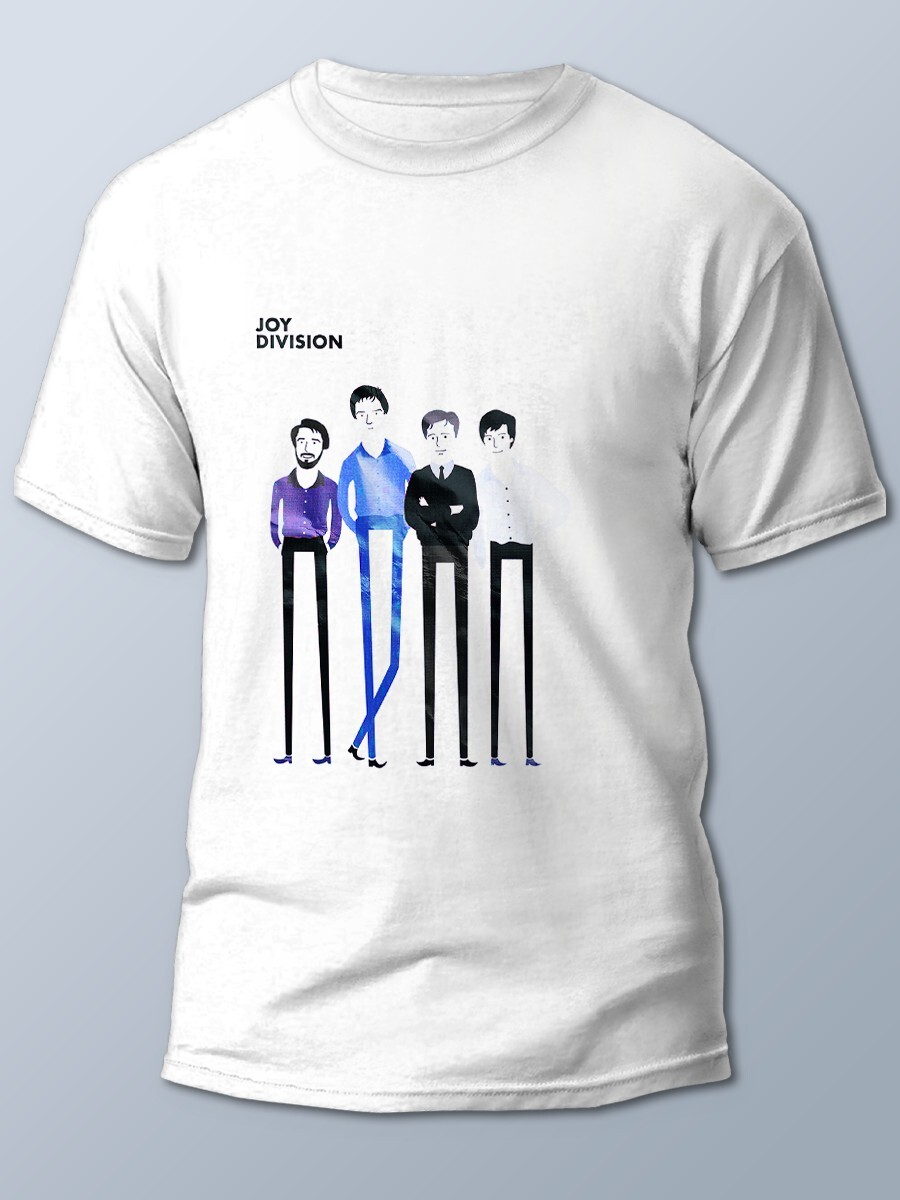Футболка унисекс На стиле! Музыка Joy Division5 белая M