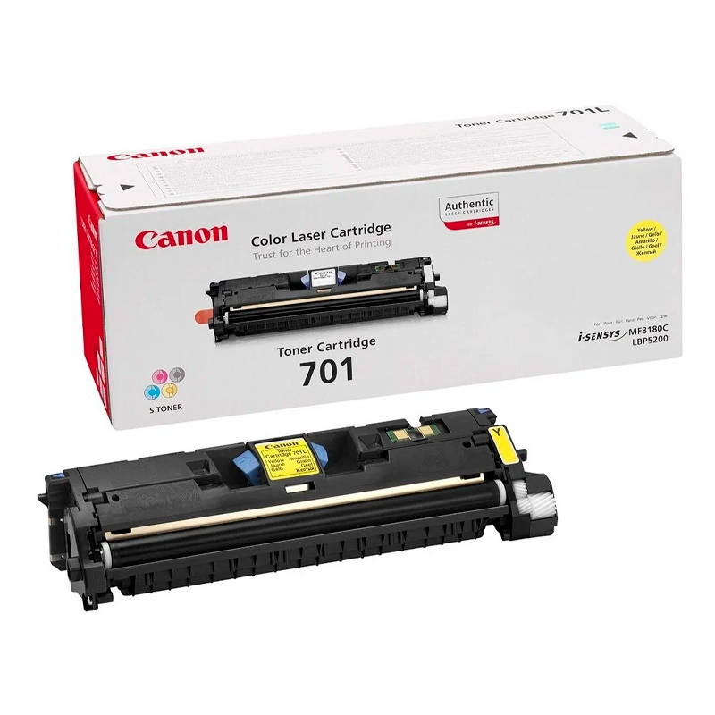 

Картридж для лазерного принтера Canon (9284A003) желтый, оригинальный