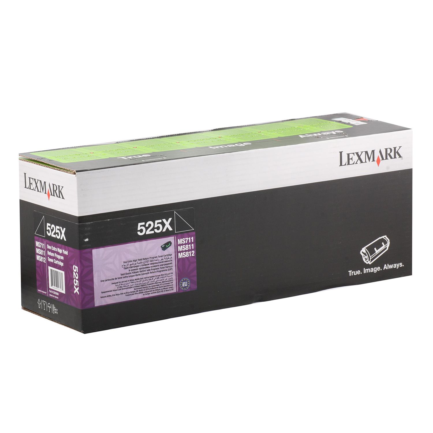

Картридж Lexmark 52D5X00, 525 X Black/Черный