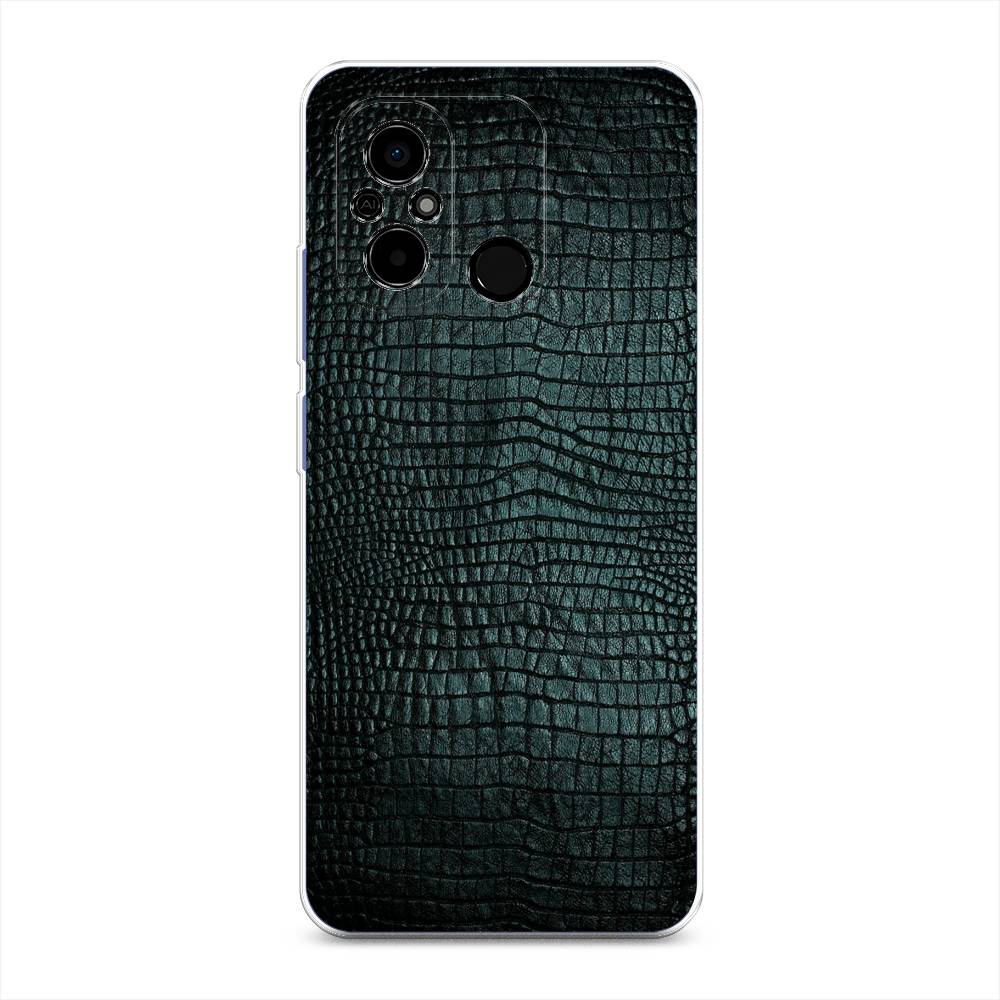 

Чехол Awog на Poco C55 "Черная змея", Черный;серый;голубой, 318250-3