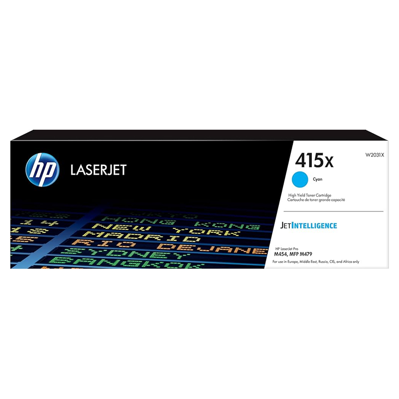 

Картридж для лазерного принтера HP (W2031XH) голубой, оригинальный