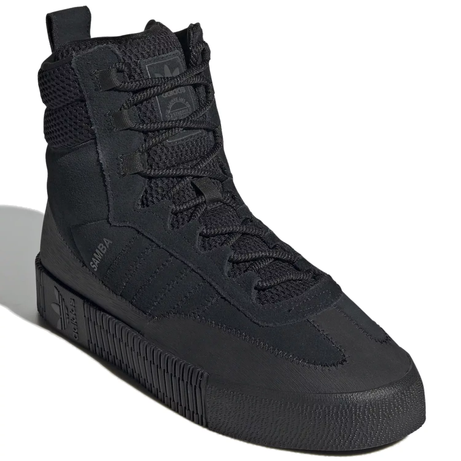 фото Ботинки женские adidas samba boot w черные 40 eu