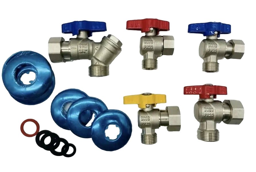 

Набор кранов для газового котла , TIM, Разноцветный, Набор