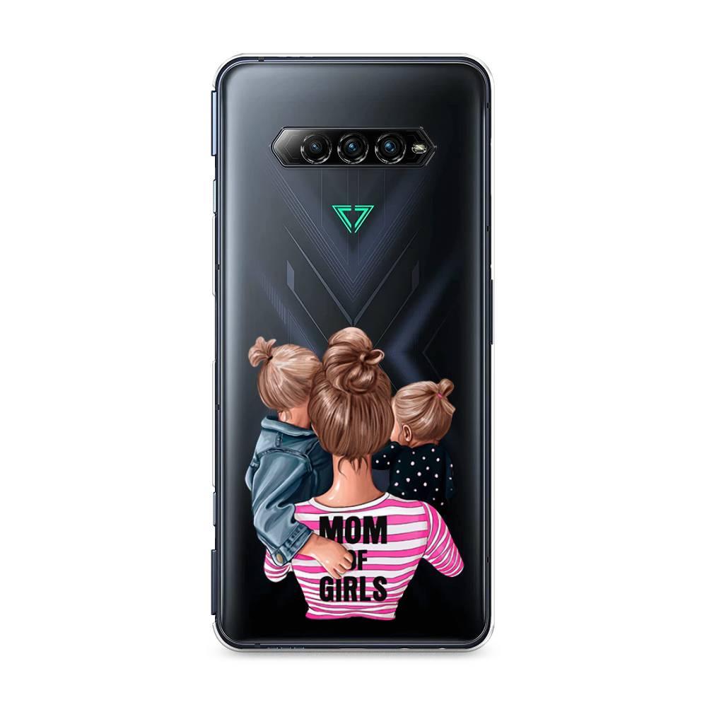 

Чехол Awog на Xiaomi Black Shark 4 pro "Mom of Girls", Разноцветный, 317650-6