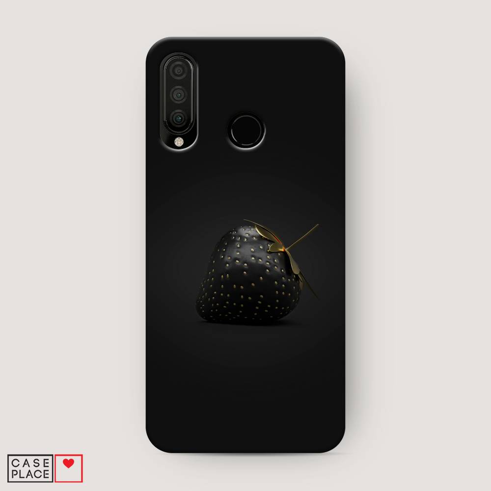 

Чехол Awog "Черная клубника" для Huawei P30 Lite