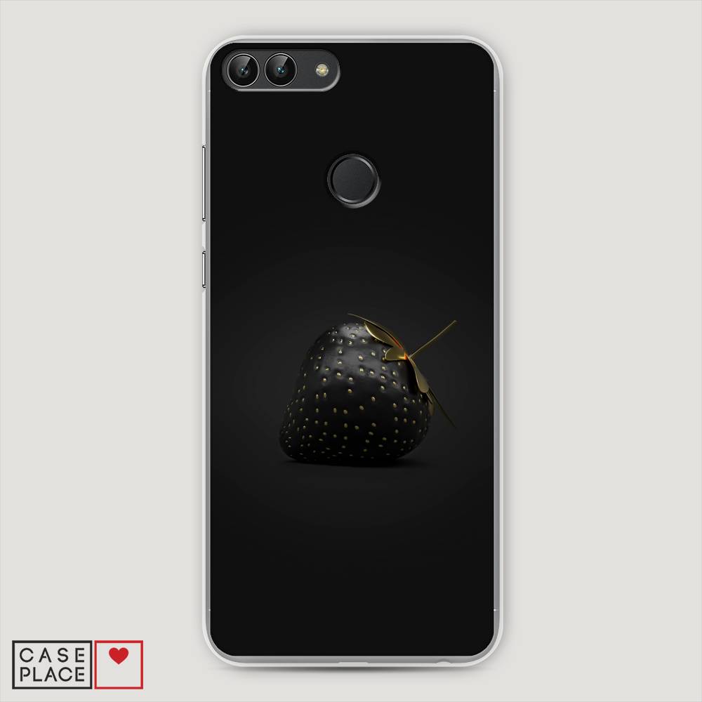 

Чехол Awog "Черная клубника" для Huawei P Smart