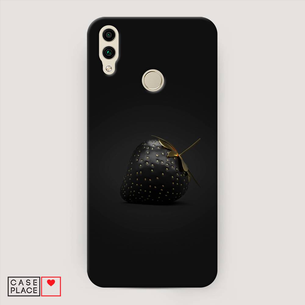 

Чехол Awog "Черная клубника" для Honor 8C, 67120-7