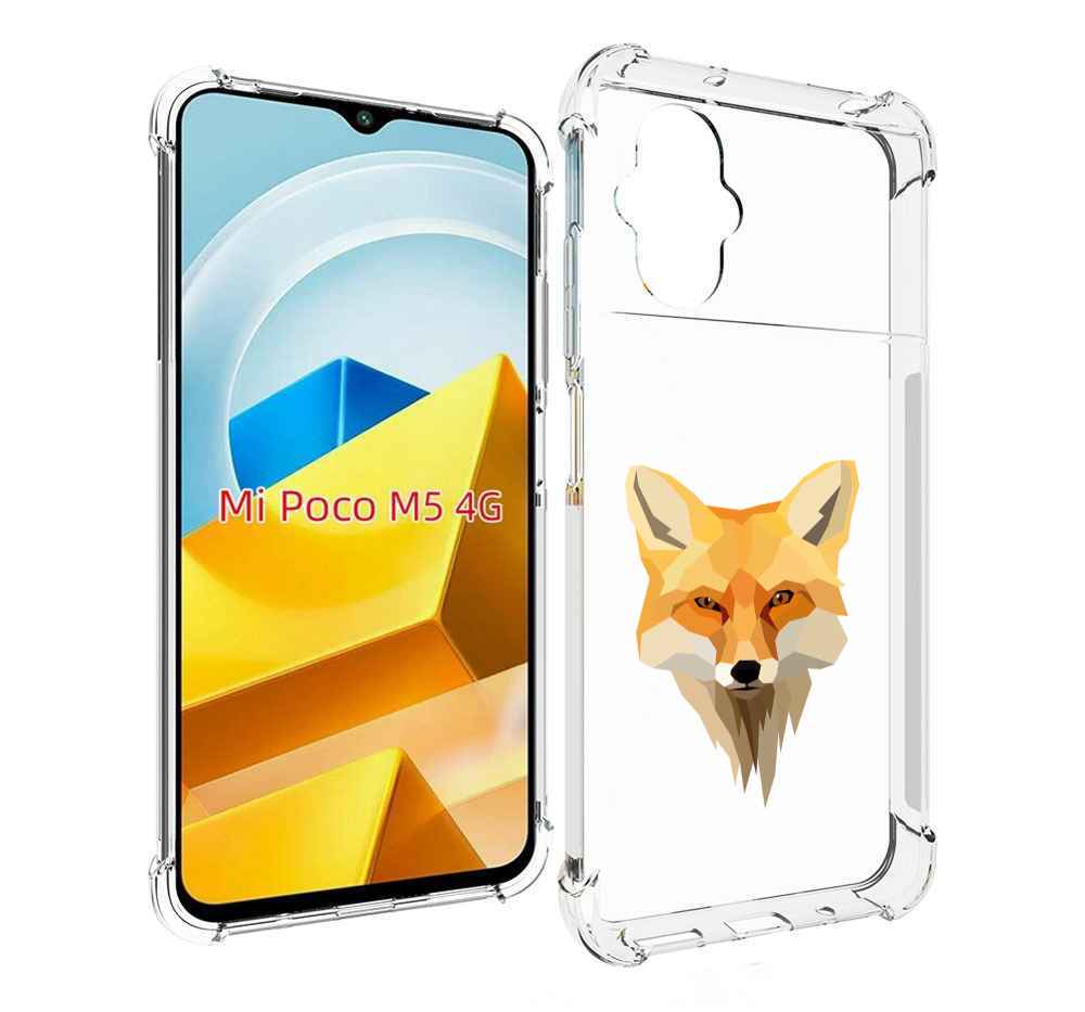 Чехол MyPads Tocco для Xiaomi M5 голова-лисы