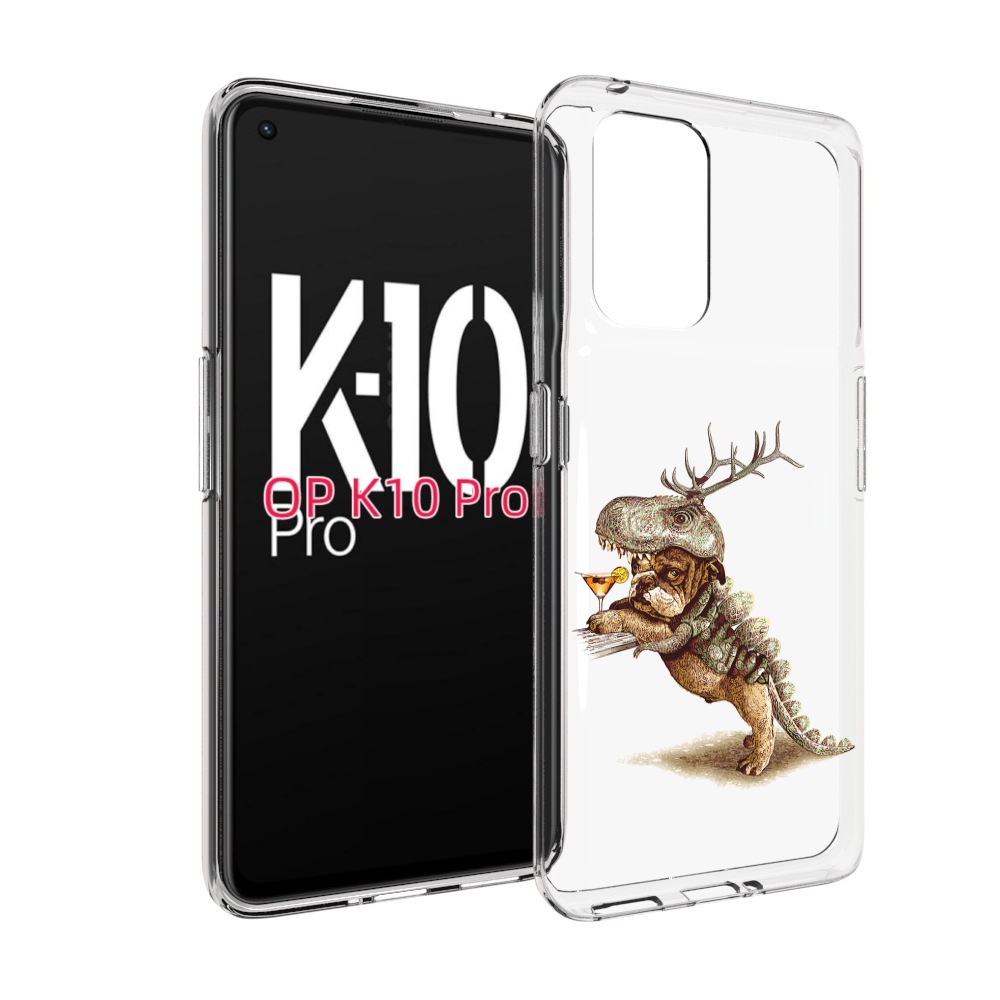 

Чехол MyPads тематическая вечеринка для OPPO K10 Pro, Прозрачный, Tocco