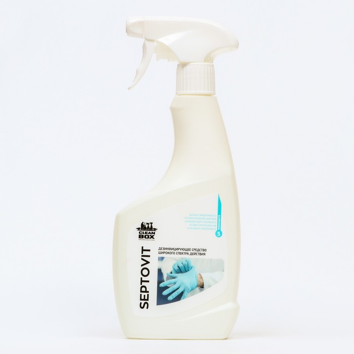 

Дезинфицирующее средство CleanBox SEPTOVIT, широкого спектра действия, 0,5 л