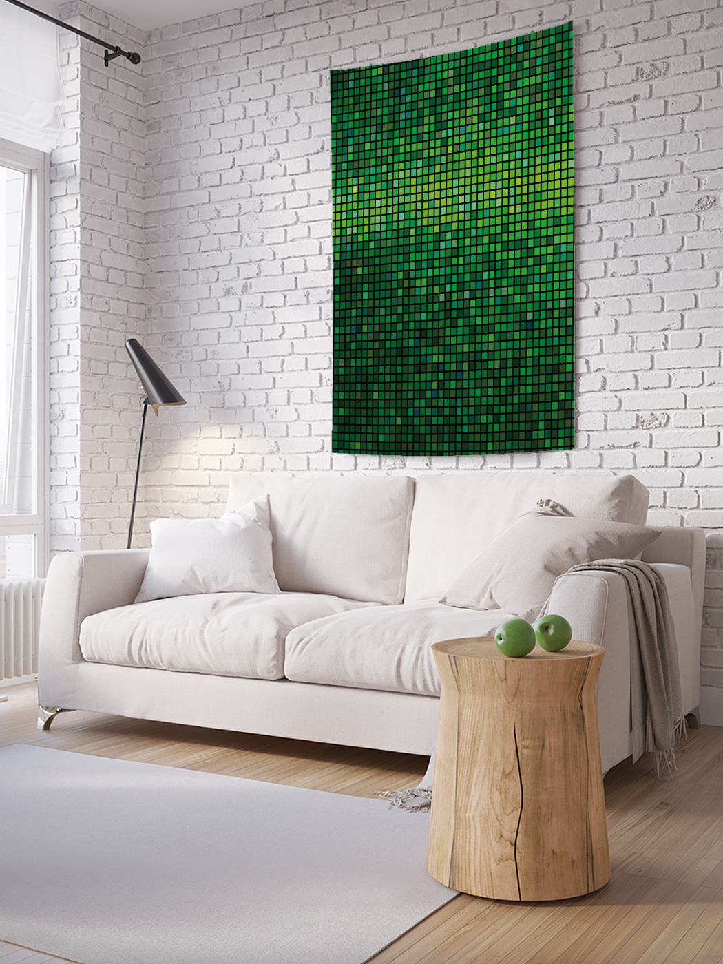

Вертикальное фотопанно на стену JoyArty Желтое сияние 150x200 см, Желтое сияние